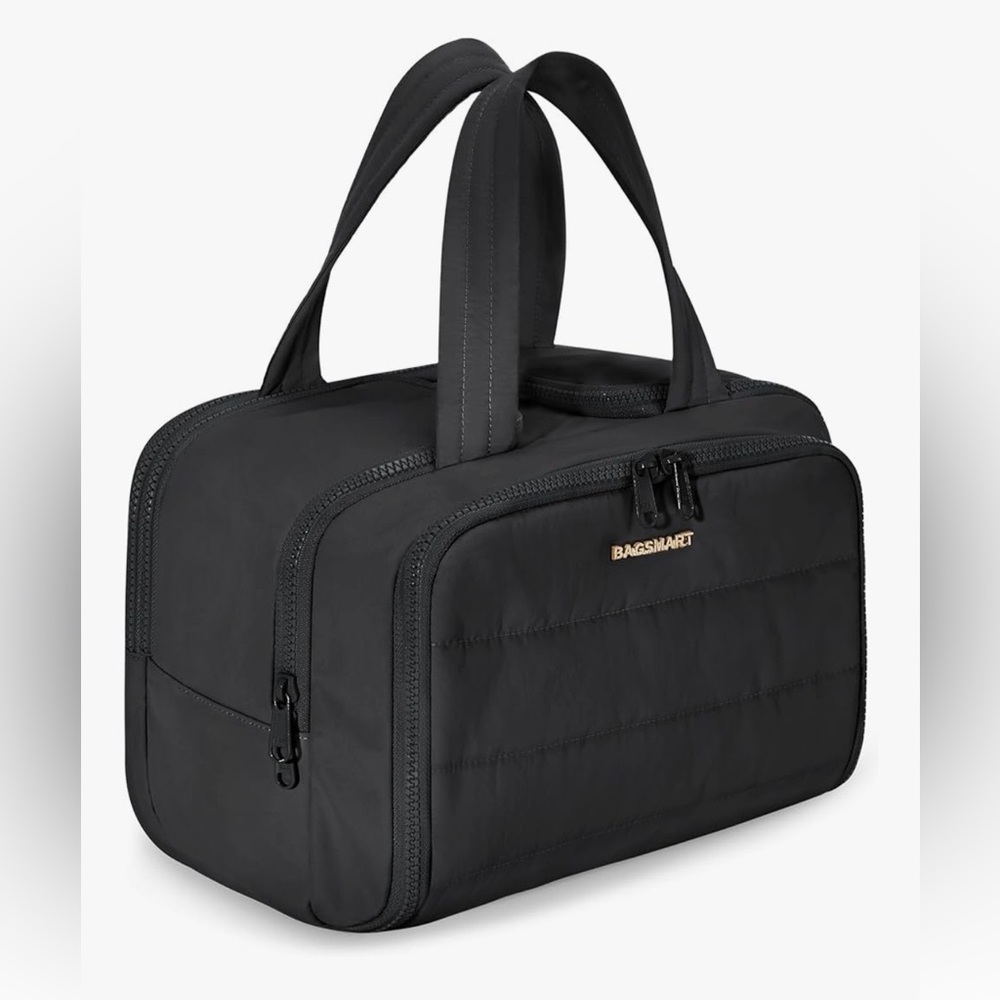 NWT BAGSMART Puffy Travel Toiletry Bag Large